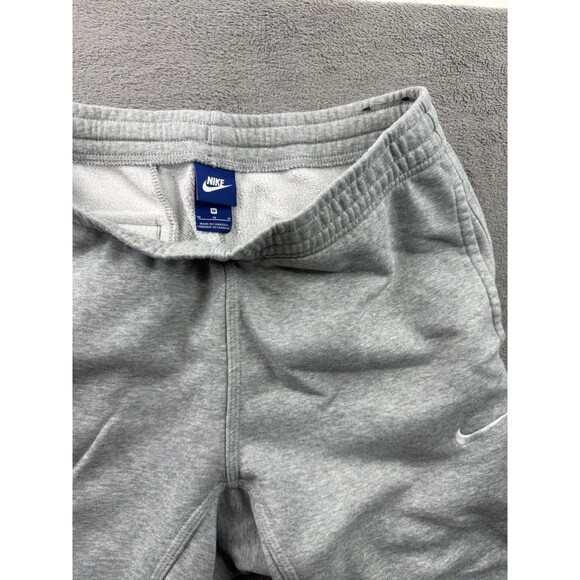 Nike Pants Mens Adult Medium Grey Sweatpants Club Fleece Tapered Joggers - Picture 3 of 8